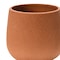 6&#x22; Terracotta Finish Stoneware Flower Pot